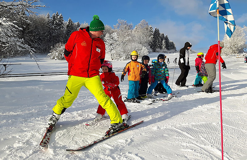 Skischule für Kinder im Bayerischen Wald